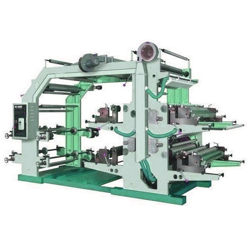 Roll to Roll Flexographic Printing Machine